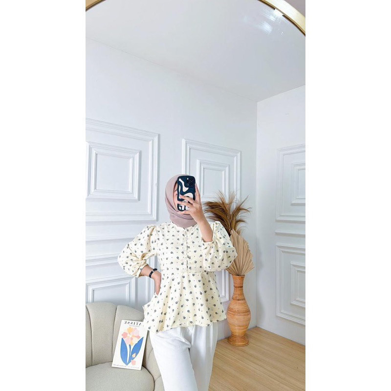 R.A - RFS FASHION BLOUSE WANITA NILA / CELIA SHAKILA JUMBO / Blouse Wanita Casual / Fashion Remaja A