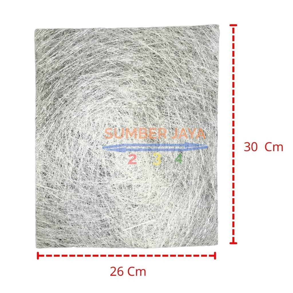 

SERAT FIBER UK 26 X 30 CM PER LEMBAR
