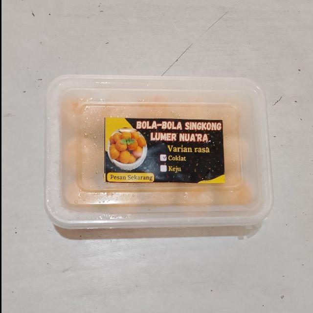 

Bola Singkong Mix Keju Coklat