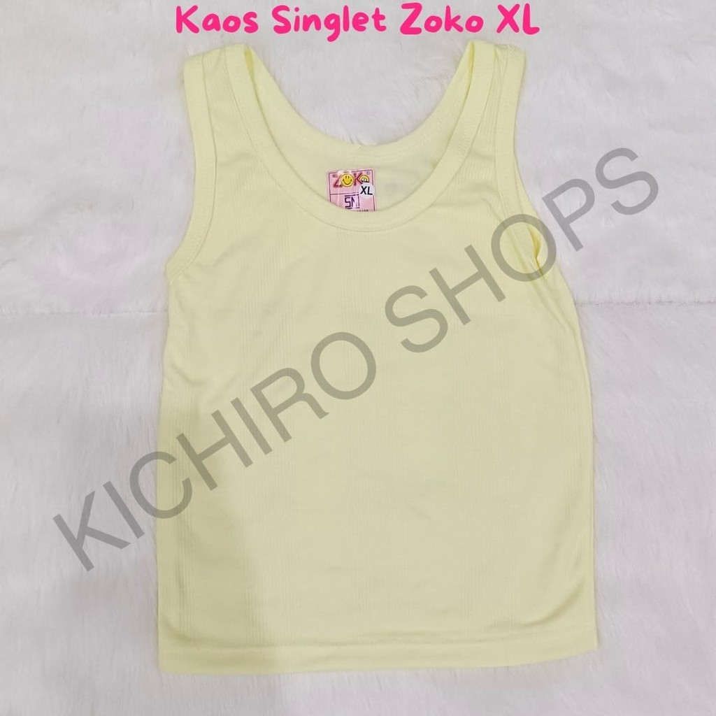 Baju Singlet Kaos Dalam Zoko XL - Kichiro Shops