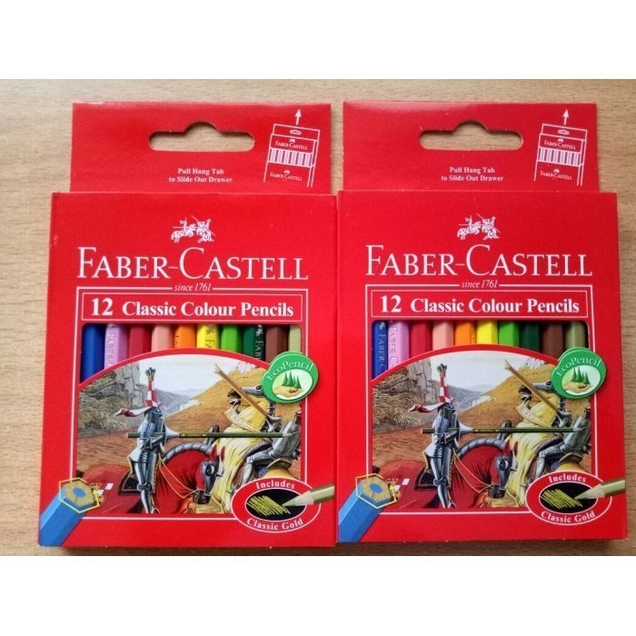 

ACEH.UMI 130729 Pensil Warna Faber-Castell 12 Warna Classic Kecil