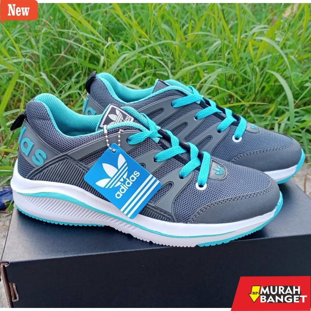 sepatu lari wanita rekomendasi DISKON  SNEAKERS WANITA SEPATU RUNNING MODEL SPORT ALPHABOUNCE ABU TO