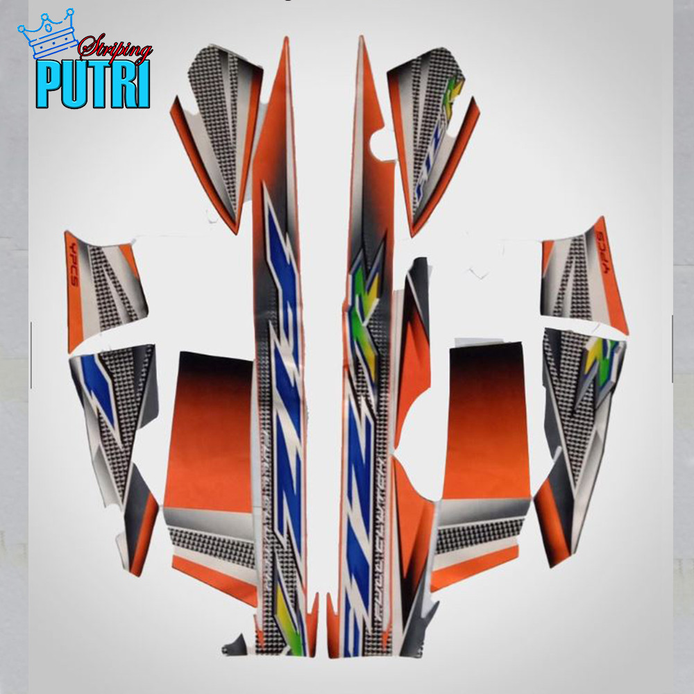Stiker Striping Yamaha F1ZR 2004 - List Stiker Standar F1ZR 2004 - Striping Standar F1ZR 2004