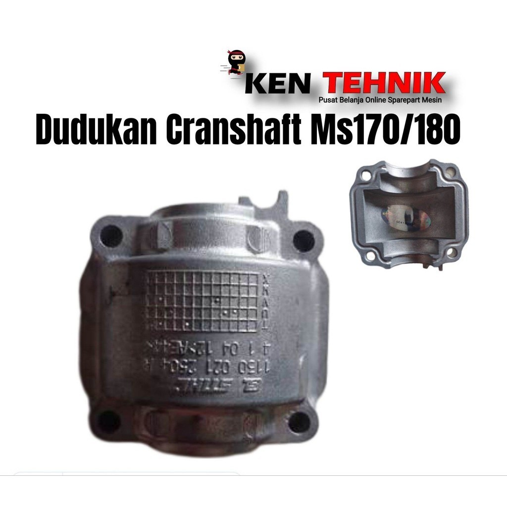 Dudukan As Kruk Blok Chainsaw STHIL MS 170 / MS 180