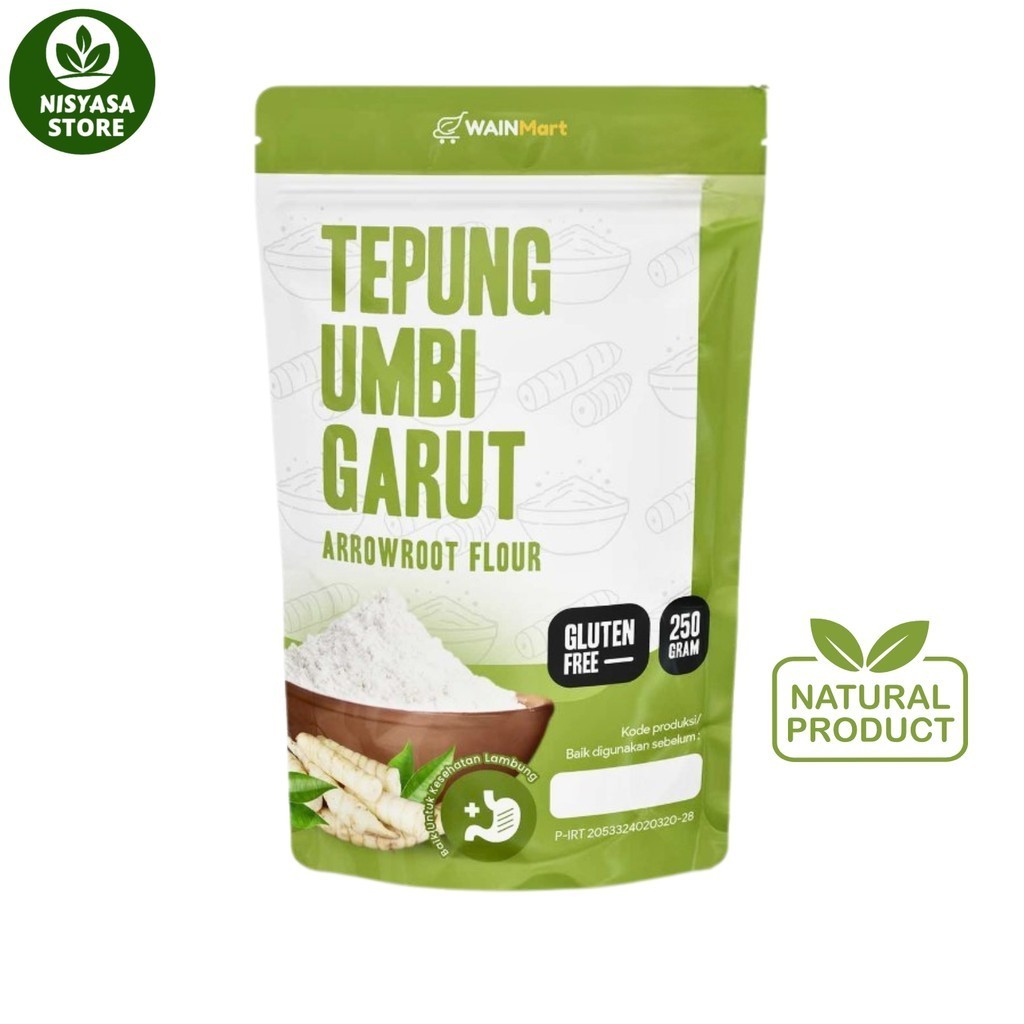 

Tepung Pati Umbi Garut Angkrik Obat Herbal Asam Lambung Maag Gerd