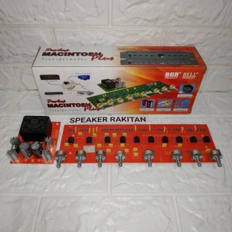 Kit Tone Control Parametrik MACINTOSH Plus Trafo Power Suply