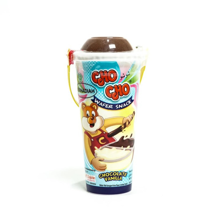 

Wafer Snack Cokelat Cho Cho Cup 40 Gram