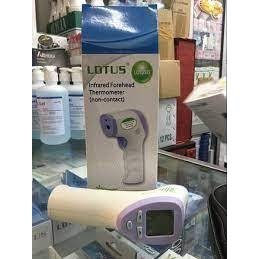 LOTUS TERMOMETER TEMBAK INFRARED ALAT UKUR SUHU BADAN DIGITAL THERMOGUN HARGA MUMER 100% ORI