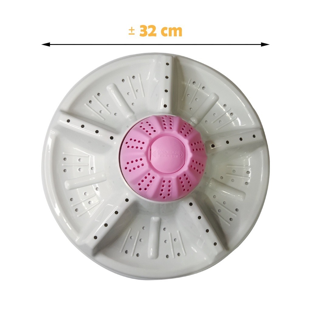 PULSATOR MESIN CUCI POLYTRON PRIMADONA DUA TABUNG DIAMETER 32 CM PULSATOR MESIN CUCI POLYTRON 7KG 8K