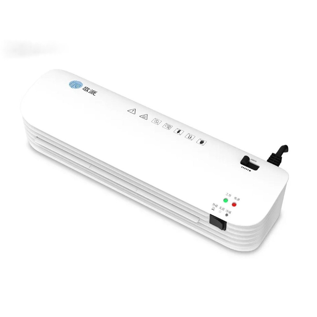 

Roll Hot & Cold Laminator Machine Professional Office A4 Paper Document Photo