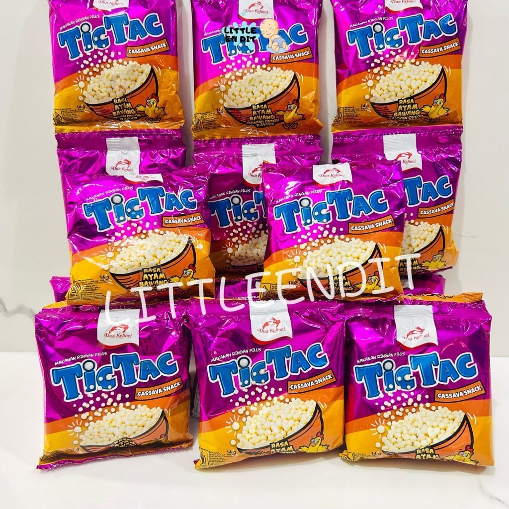 

Littleendit SNCK30 Tictac Rasa Ayam Bawang 14gr