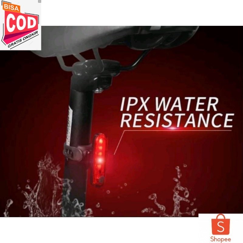 Lampu USB Sepeda Lampu LED USB Charging Lampu Sepeda