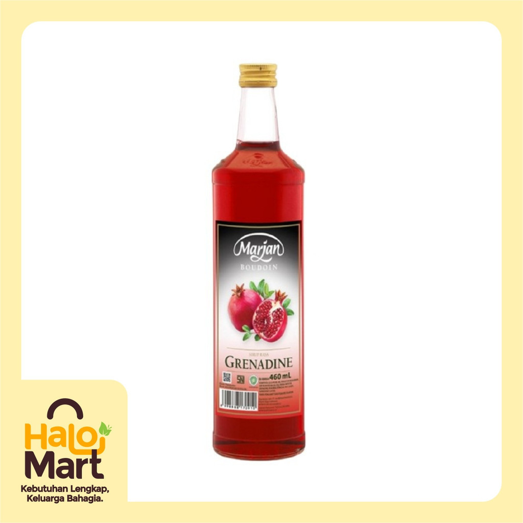 

MARJAN BOUDOIN SYRUP GRENADINE 12 x 460 ML