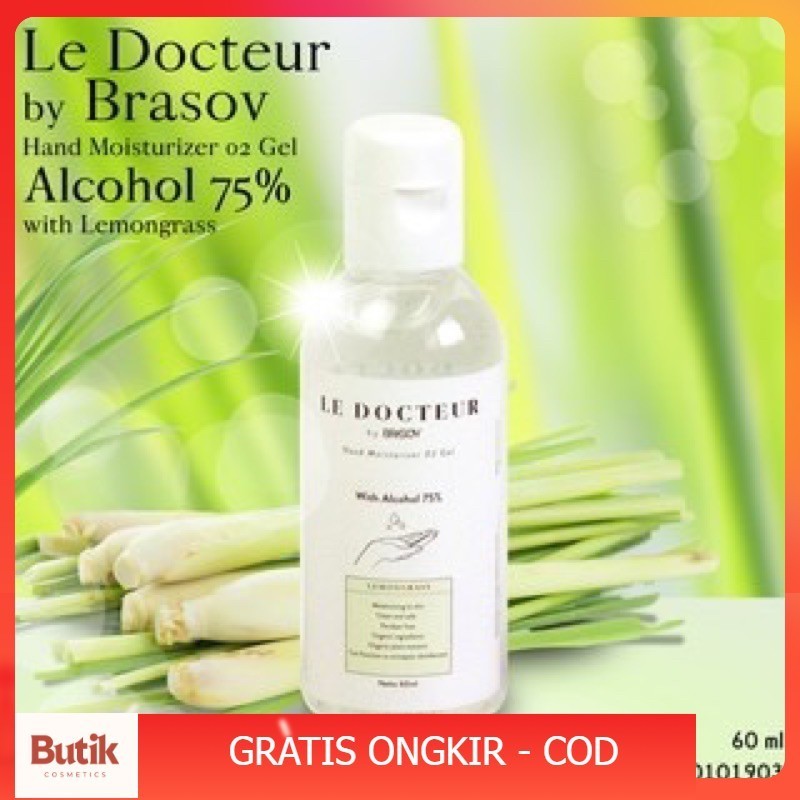 

BC - HANDSANITIZER LE DOCTEUR 60 ML GEL