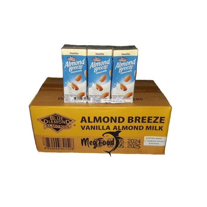 

Blue Diamond Almond Breeze Almond Milk Vanilla 180ml (1 ctn = 24pcs)