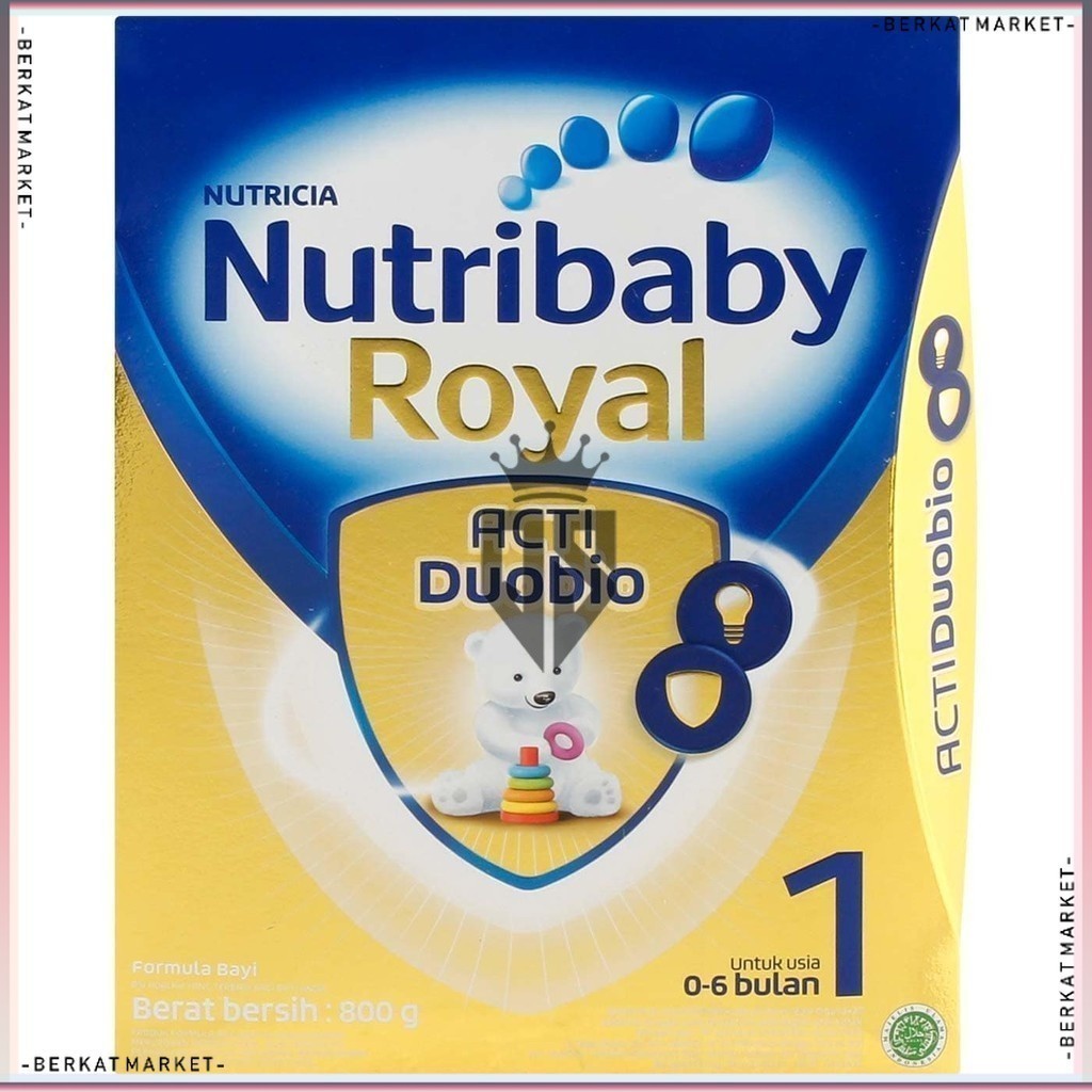 SUSU FORMULA BAYI 0-6 BULAN | NUTRIBABY ROYAL 1 SUSU FORMULA 400GRN/ 800GR | SUSU BAYI