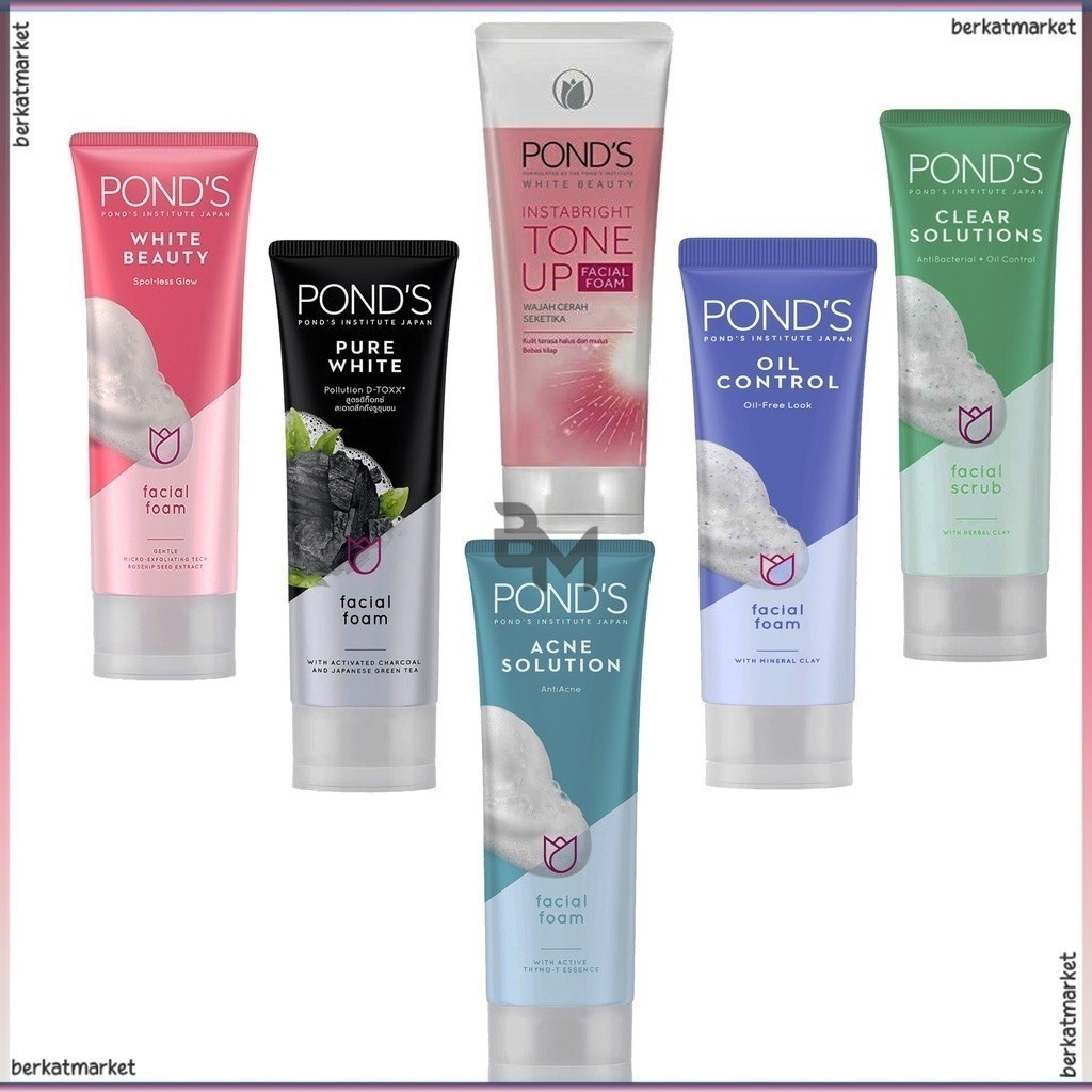 Ponds Facial Foam Sabun Wajah 50gr