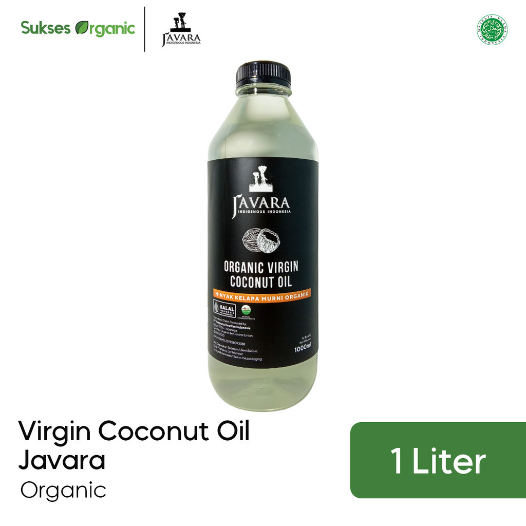 

Virgin Coconut Oil/VCO/Minyak Kelapa Organik | Javara | 1 Liter