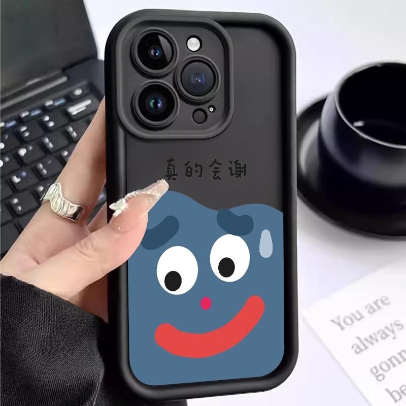 Case Hp For OPPO A38 A31 2020 A32 A33 2020 A35 2021 A36 A3s Soft TPU Camera Protection Funny Strange