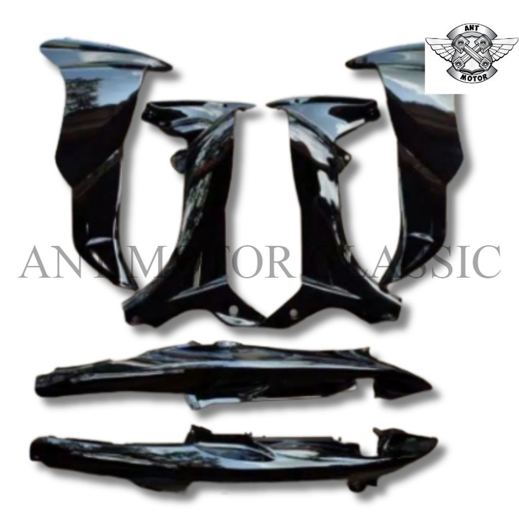 Bodi sayap luar dalam spakbor Jupiter Z New Burhan hitam polos bahan tebal standar Mirip Ori