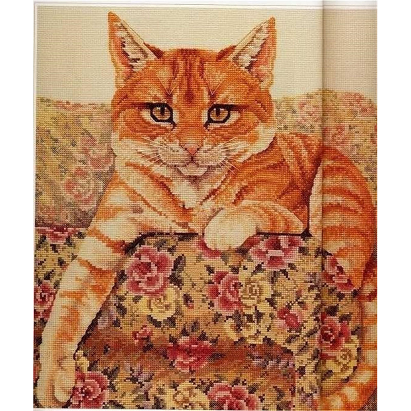 For Needlework Kit NOT PRINTED Cross Stich Painting Set Cross Stitch Kits Cross-stitch Embroidery Se