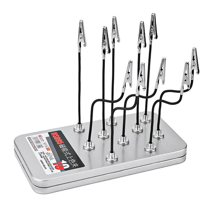 

Painting Stand Base Holder And 10PCS Alligator Clip Sticks Set Modeling Tools For Airbrush Spray Hobby DIY Card
