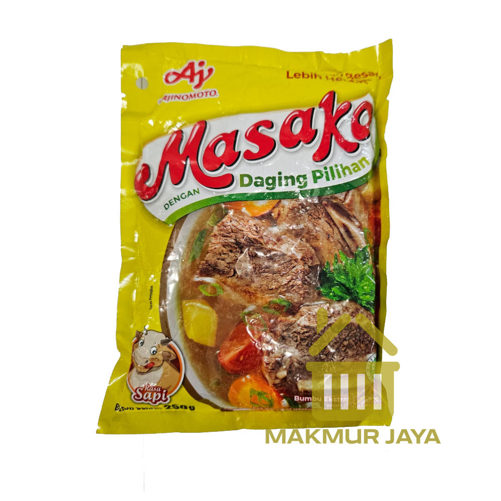 

Bumbu Kaldu Sapi MASAKO kemasan 250gr