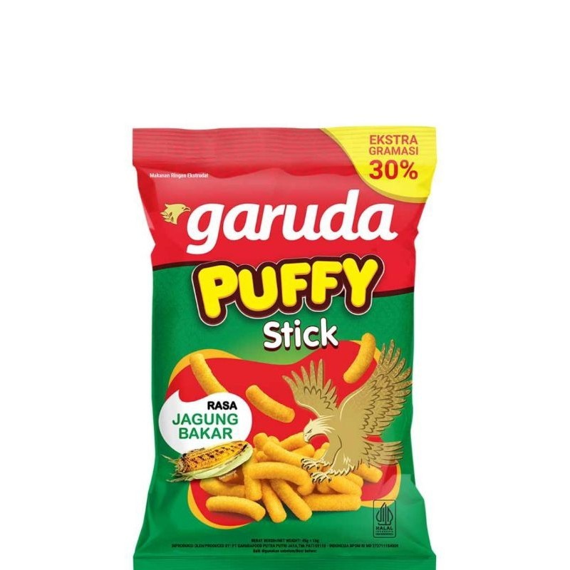 

Garuda Puffy Stick rasa Jagung bakar 45 gr