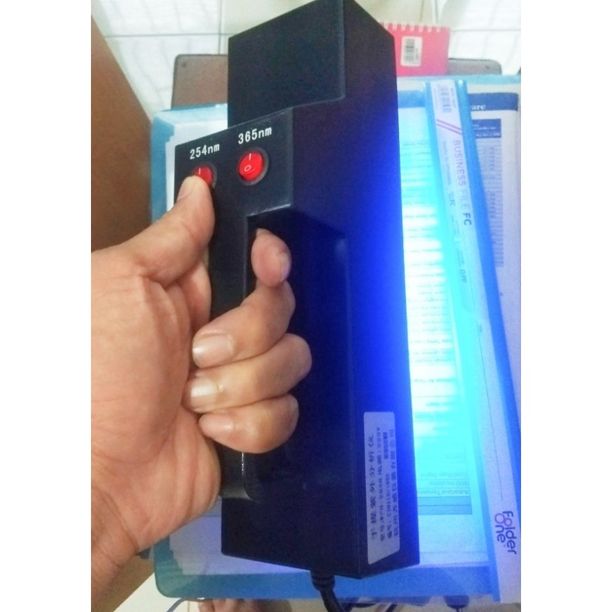 Portable UV Lamp 365nm and 254nm Dual Wave length Ultraviolet Analyzer