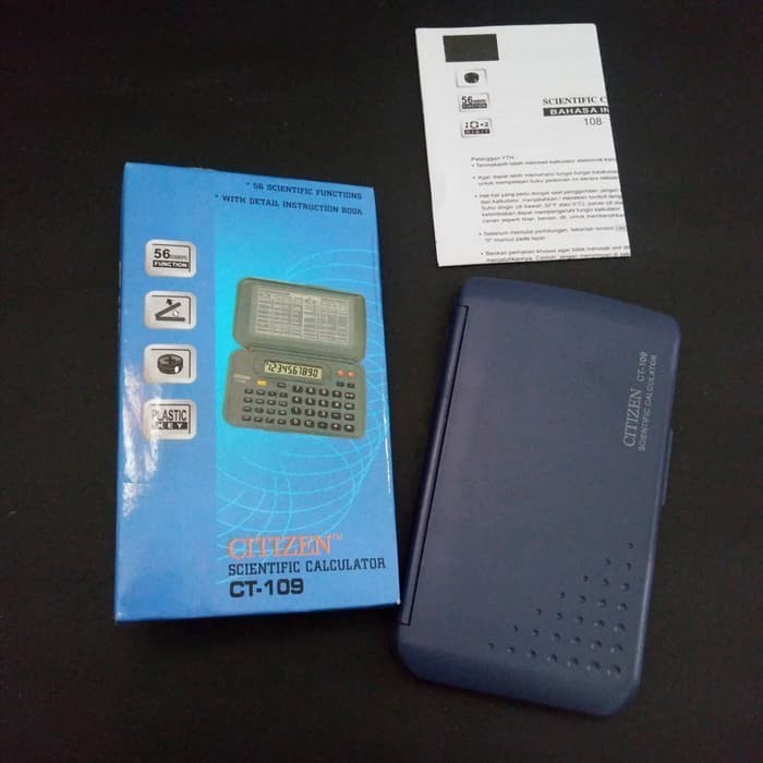 

kalkulator / calculator / alat hitung Citizen CT 109 Scientific