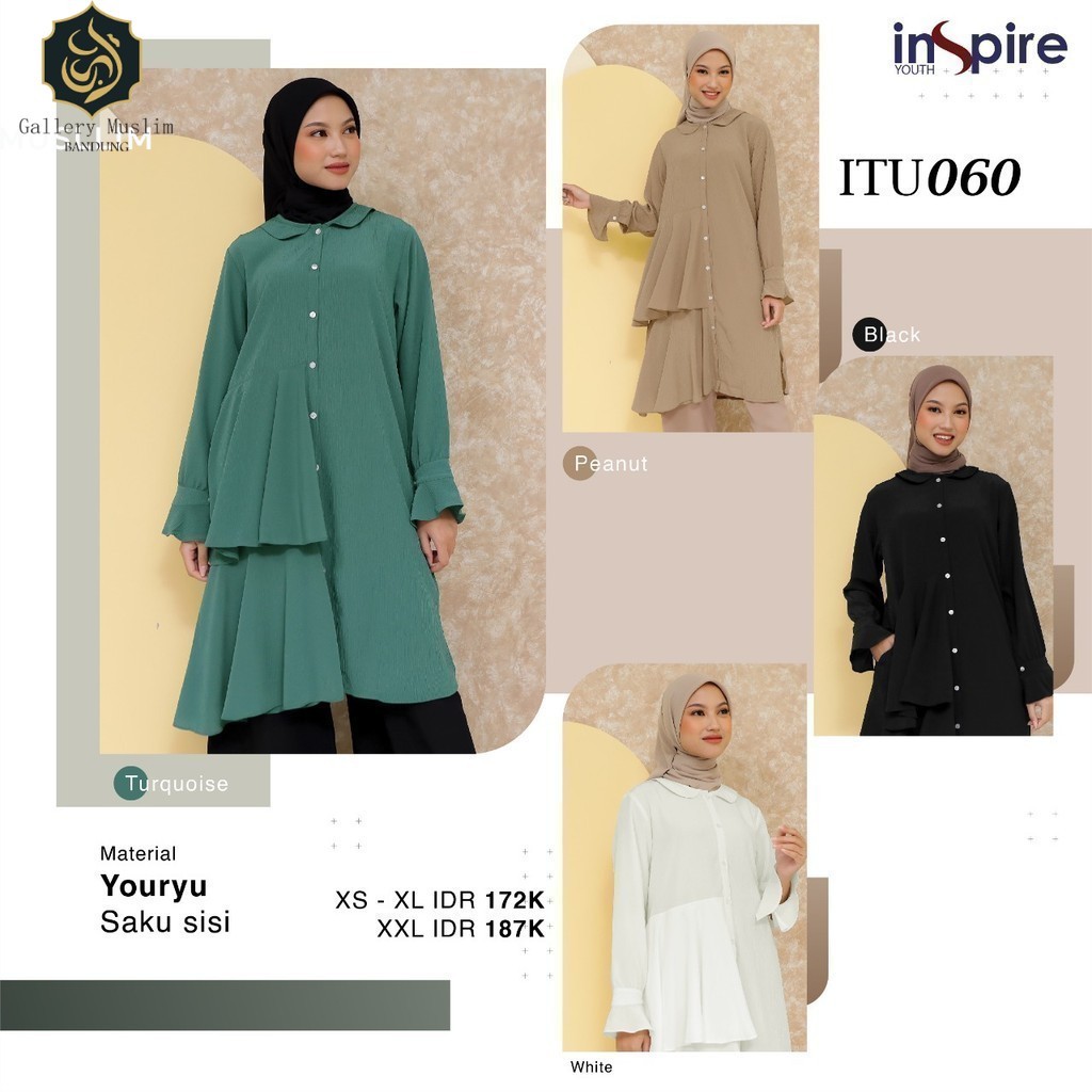 Gallery Muslim Bandung Youth Inspire Itu 060 Baju Atasan Wanita Dewasa Polos By Nibras Original Bran