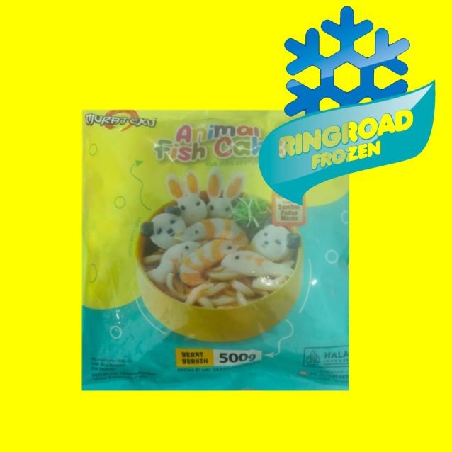 

MURATEKU ANIMAL FISH CAKE 500 GR