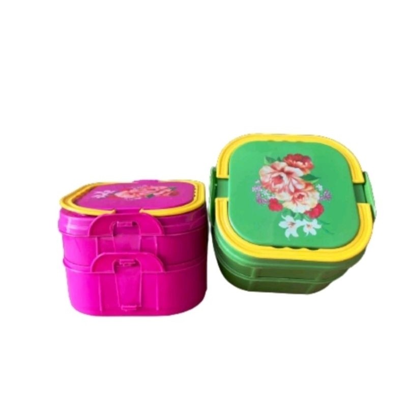 HOT PRODUCT RANTANG 2 SUSUN 3 SUSUN ALASKA KOTAK BEKAL TEMPAT MAKAN TEPAK MAKAN