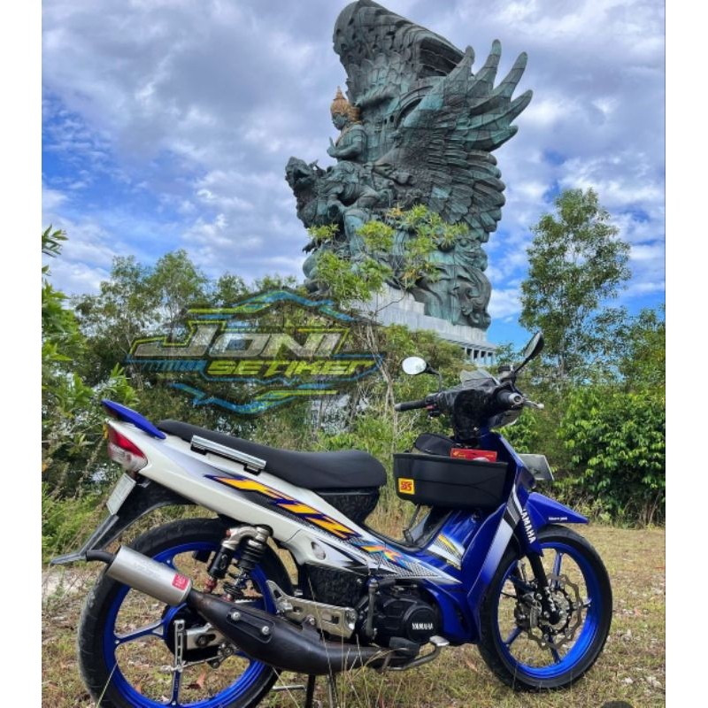 STRIPING STICKER LIS FIZ R 2004 FULL CLUTCH BODY STANDAR ORI BERKUALITAS