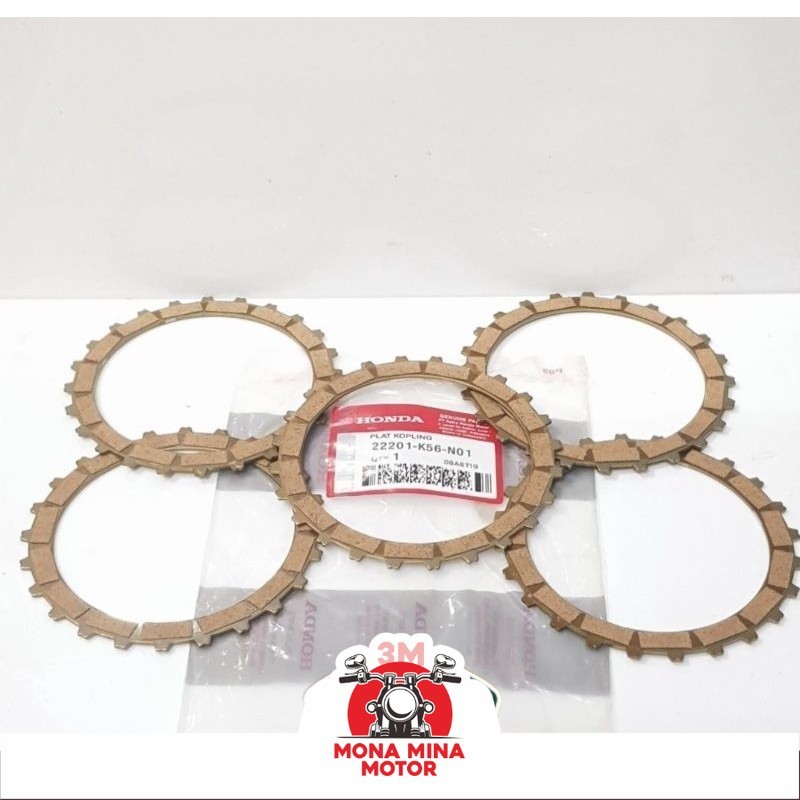 KAMPAS PLAT KOPLING CBR CB150 150R LED SONIC 150 SUPRA GTR 150 HONDA K56 Ori