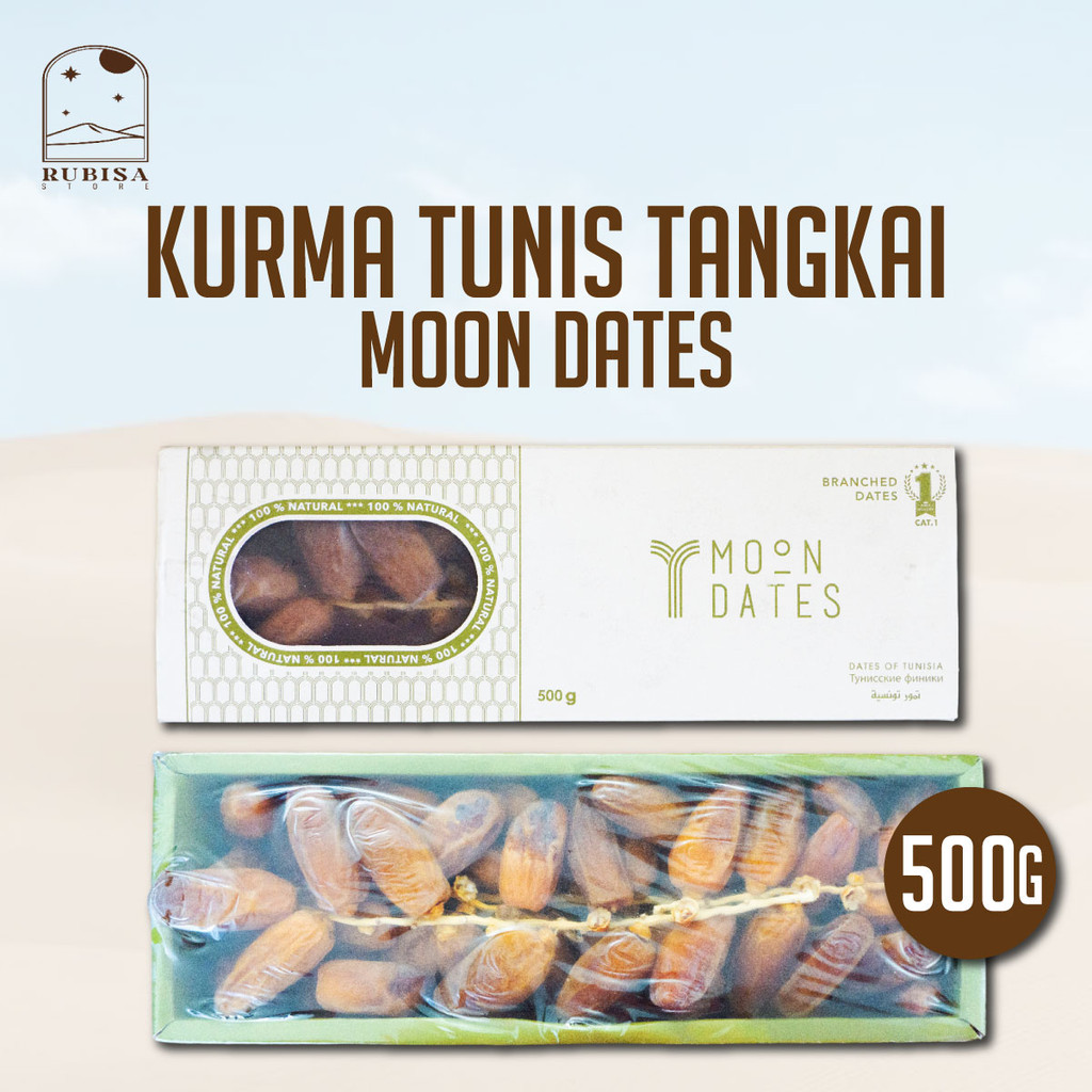

Kurma Tunis Tangkai 500g - Moon Dates - 500gr