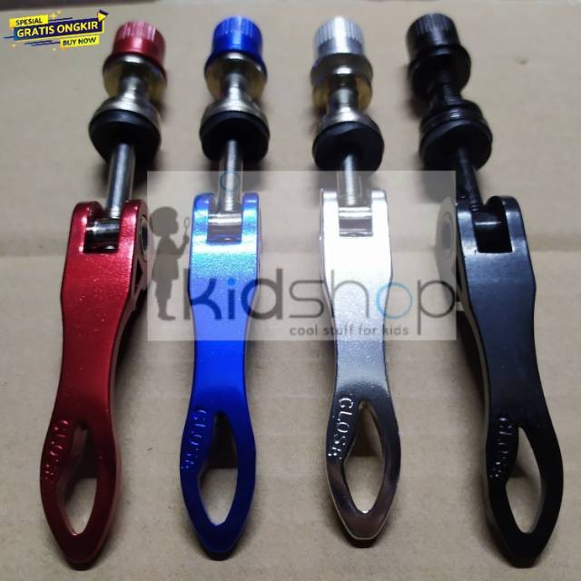 [KID] Quick Release Seatpost Sepeda Alloy Aluminium New QR