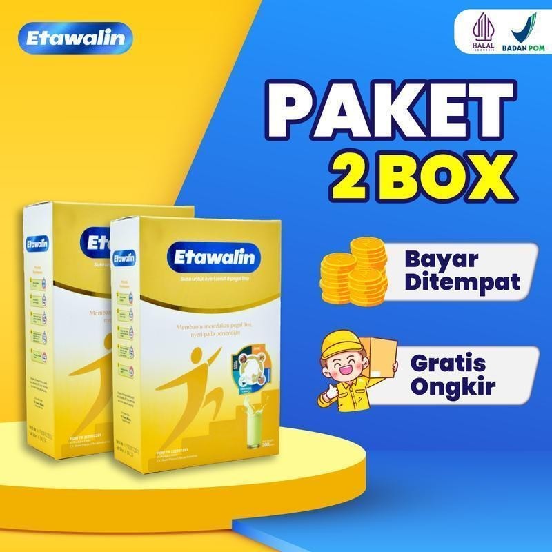 

2 BOX ETAWALIN - SUSU KAMBING ETAWA Bubuk Manis Dairy