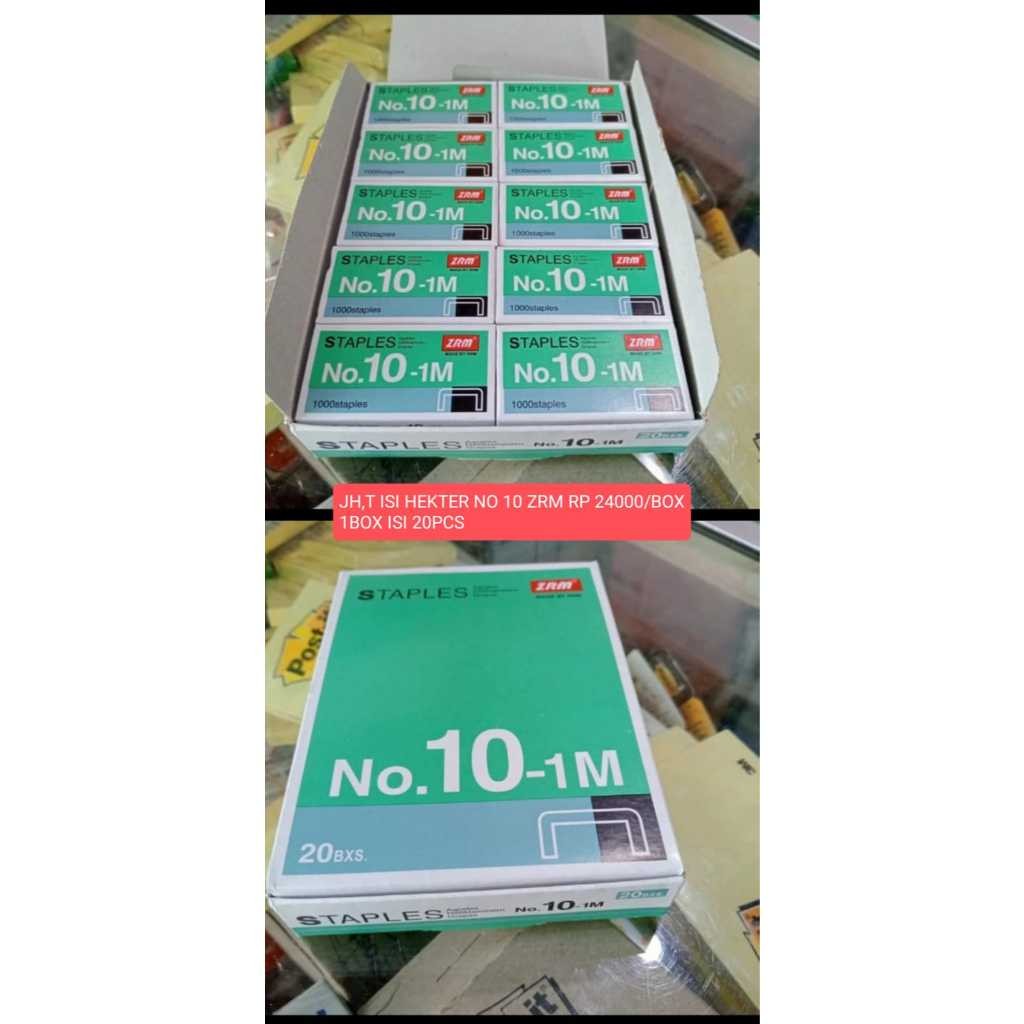 

ISI STAPLES NO.10 ZRM / ISI HEKTER (PER BOX)