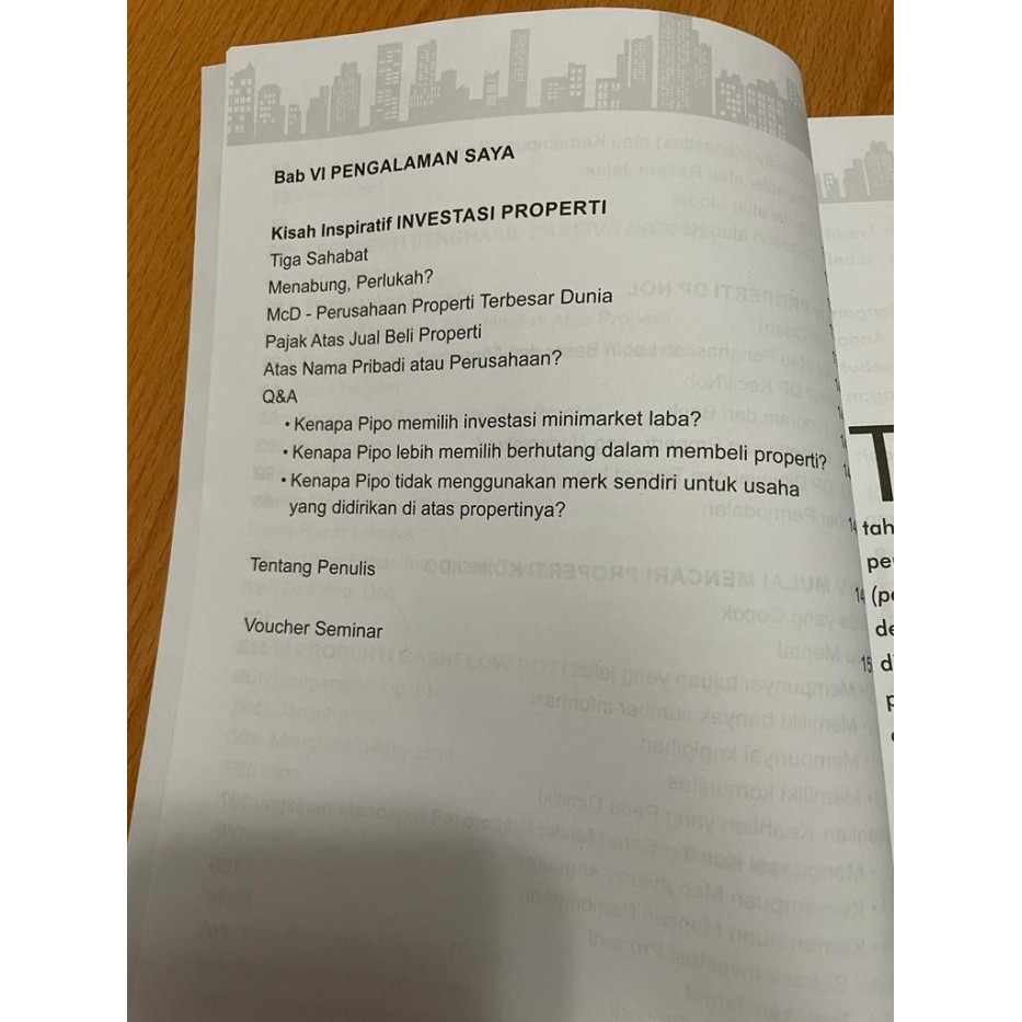 ✨TERLARIS ✨Buku Bisnis Waralaba Minimarket Indomaret PIPO PRENEUR + FREE PROMO