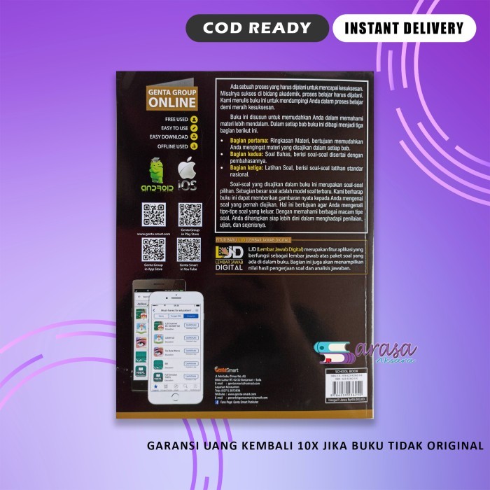 ✨TERLARIS ✨BUKU PELAJARAN BEST SCORE 100 BANK SOAL MATEMATIKA SD MI KELAS 4, 5, 6 - STUDYGRAM IPA