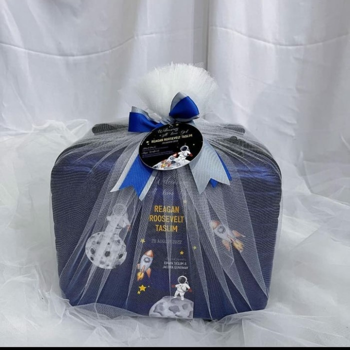 hamper casacharta koper kecil/goodie bag ulang tahun anak - polos koper aja