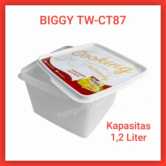 Kotak makanan 1,2 Liter BIGGY Sealware