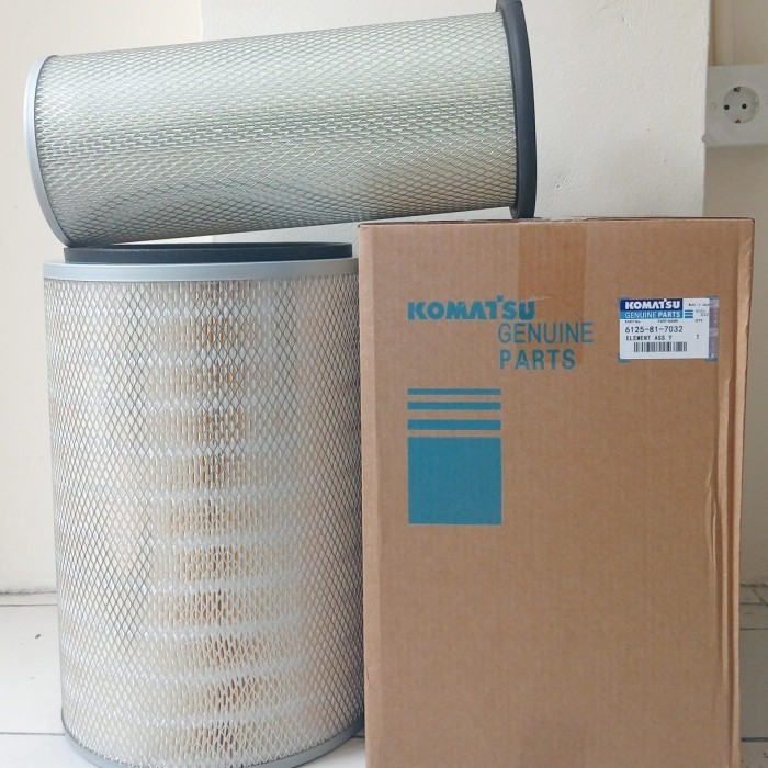 Filter Udara 6125-81-7032 Komatsu D85SS-2 Filter Udara D85 600-181-4300 1Set In+Out Filter Hawa