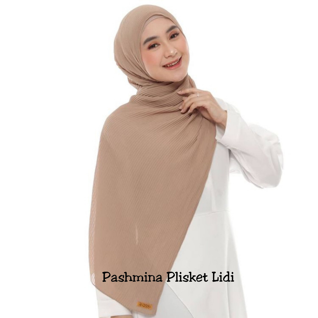 Jilbab Pashmina Plisket Panjang Premium Terbaru 175 x 75
