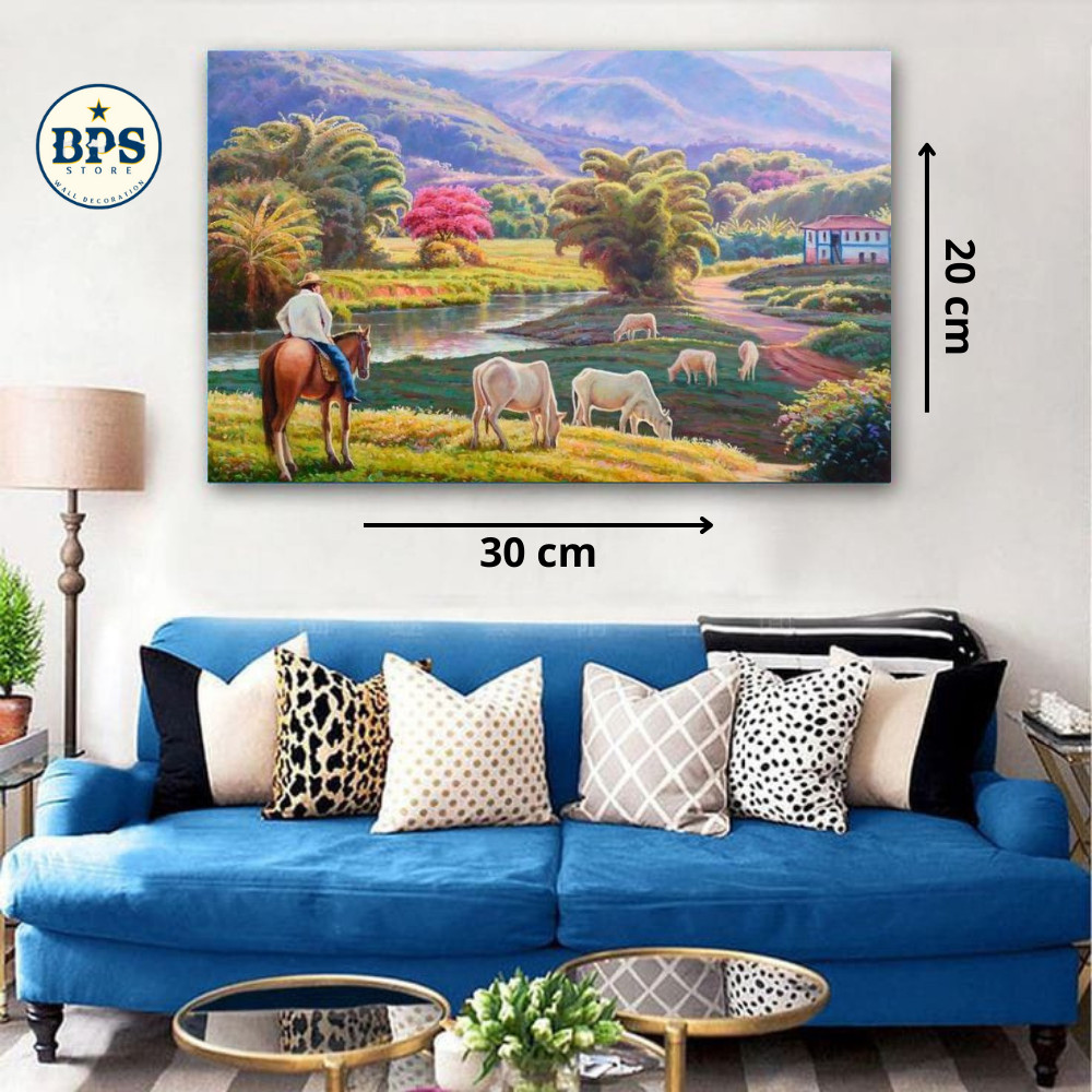 HIASAN DINDING PEMANDANGAN - POSTER KAYU PEMANDANGAN  - FOTO PEMANDANGAN - FOTO LUKISAN - DEKORASI R