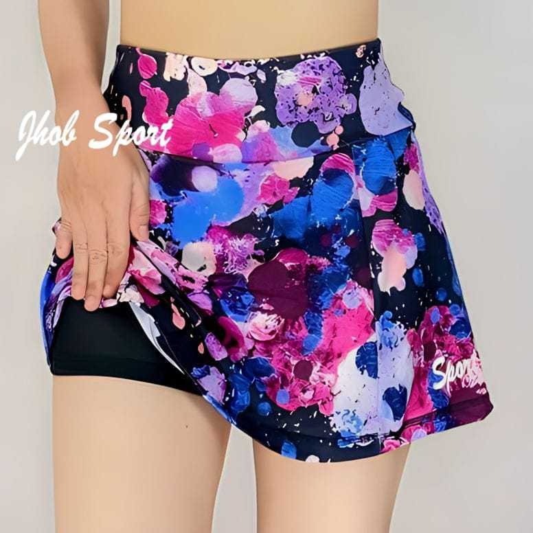 Sport Skirt JUMBO /Rok Olahraga Wanita Jumbo /Rok Mini Tenis Gym Senam Yoga Aerobic Zumba/Rok Mini