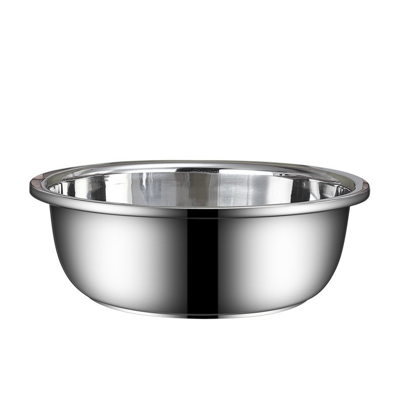 SerbaSerbi - Baskom Jumbo Pencuci Sayuran Buah Beras Berbahan Stainless Steel Tebal Wadah Pencuci Be