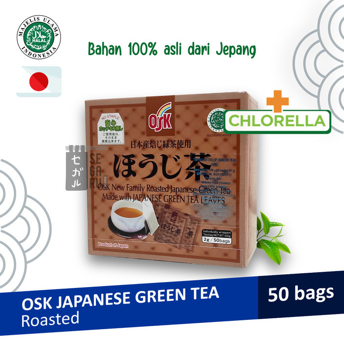 

OSK Japanese Green Tea | Teh Hijau Jepang Halal (50 Sachet) - ROASTED