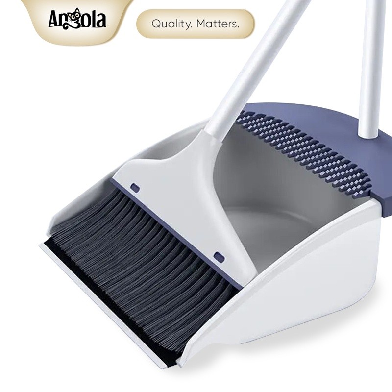 ANGOLA Set Sapu Pengki Alat Pembersih Lantai D11 Broom Set